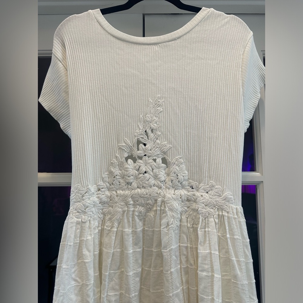 Free People Serenity Maxi Dress in White NWOT - Picture 4 of 6